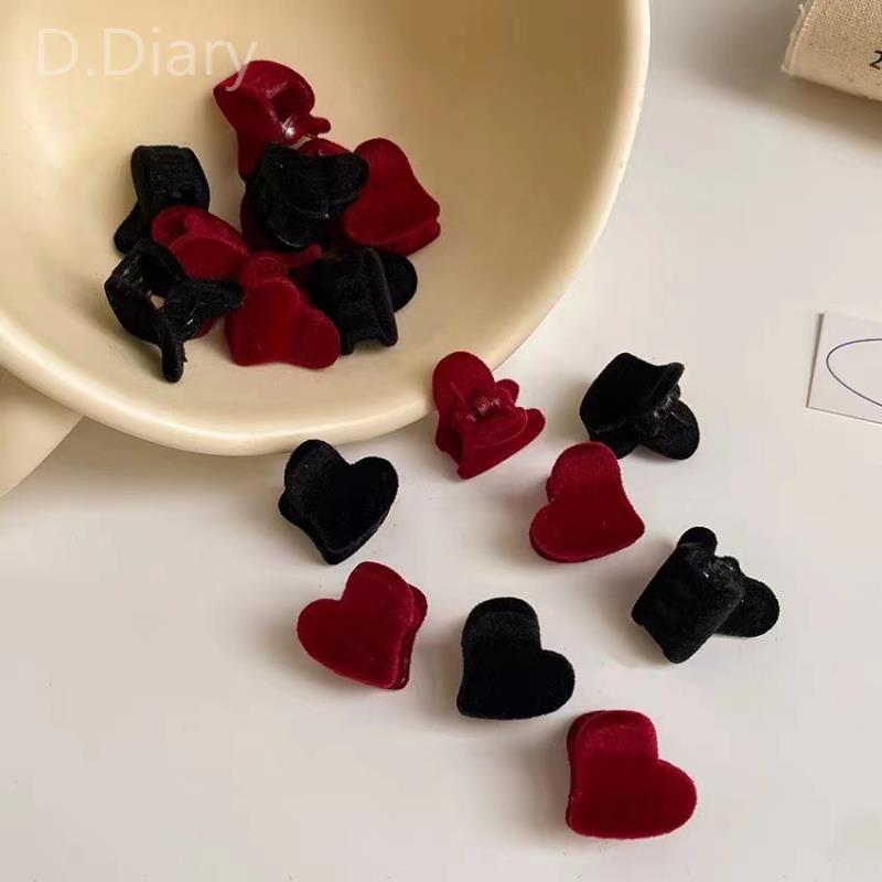 Kẹp Tóc Hình Thỏ/Trái Tim Nhiều Màu Tùy Chọn Dễ Thương Cho Bé Gái