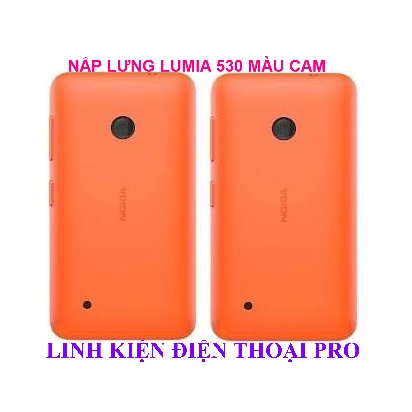 NẮP LƯNG LUMIA 530 MÀU CAM