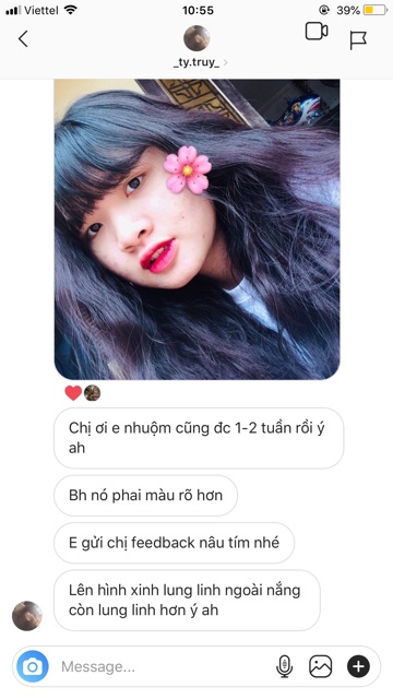 Thuốc nhuộm màu nâu tím kèm trợ dưỡng găng tay | BigBuy360 - bigbuy360.vn