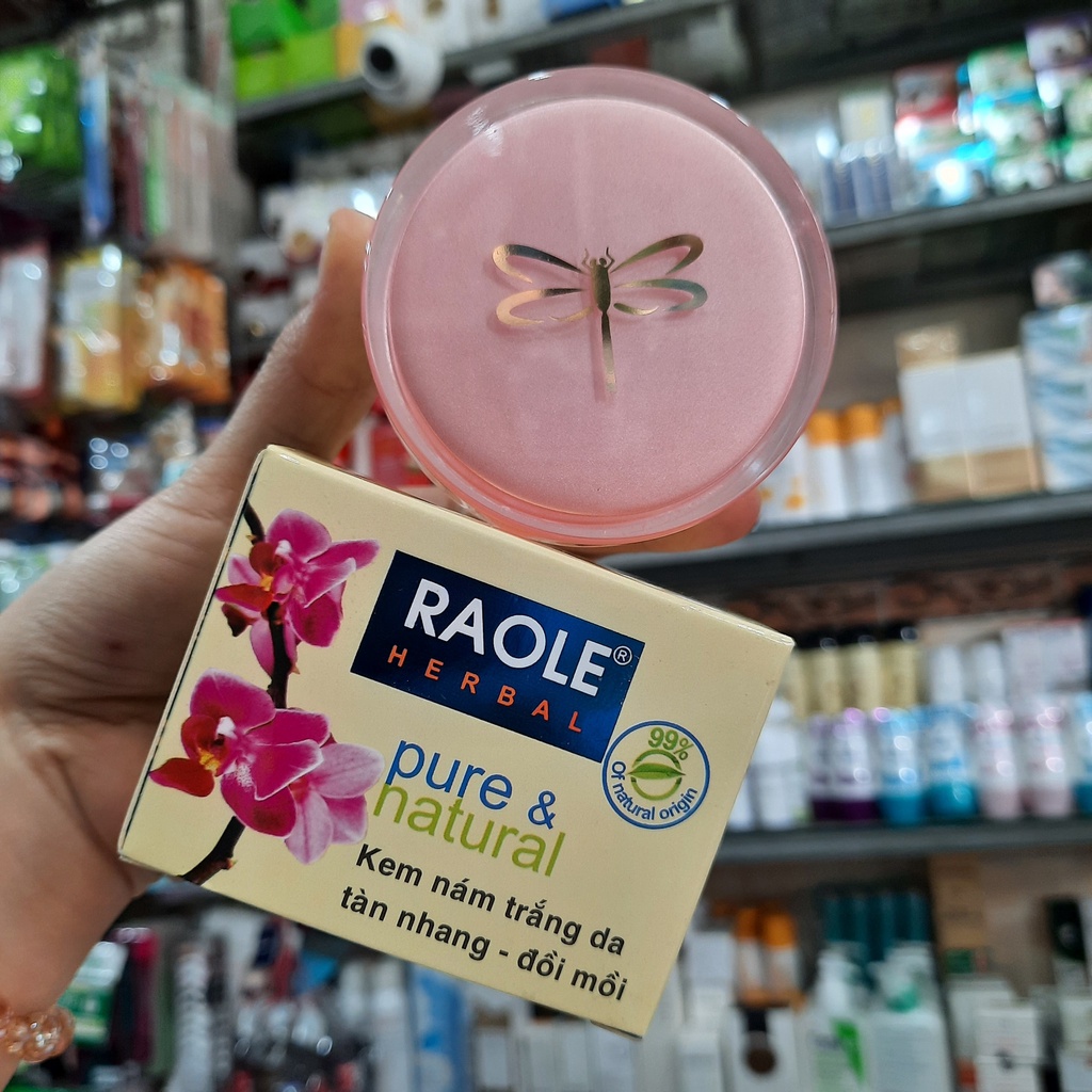 Kem Nám tráng da tàn nhang -Đồi mồi Raole 12g