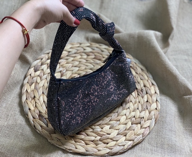 🌿Rẻ nhất Shopee🌿Túi kẹp nách đính đá