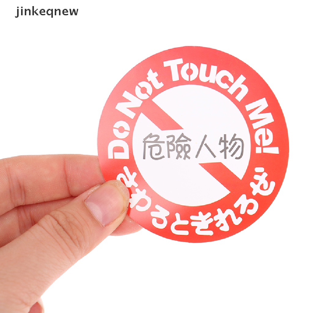 Set 100 miếng dán JINHF họa tiết logo trang trí xe hơi