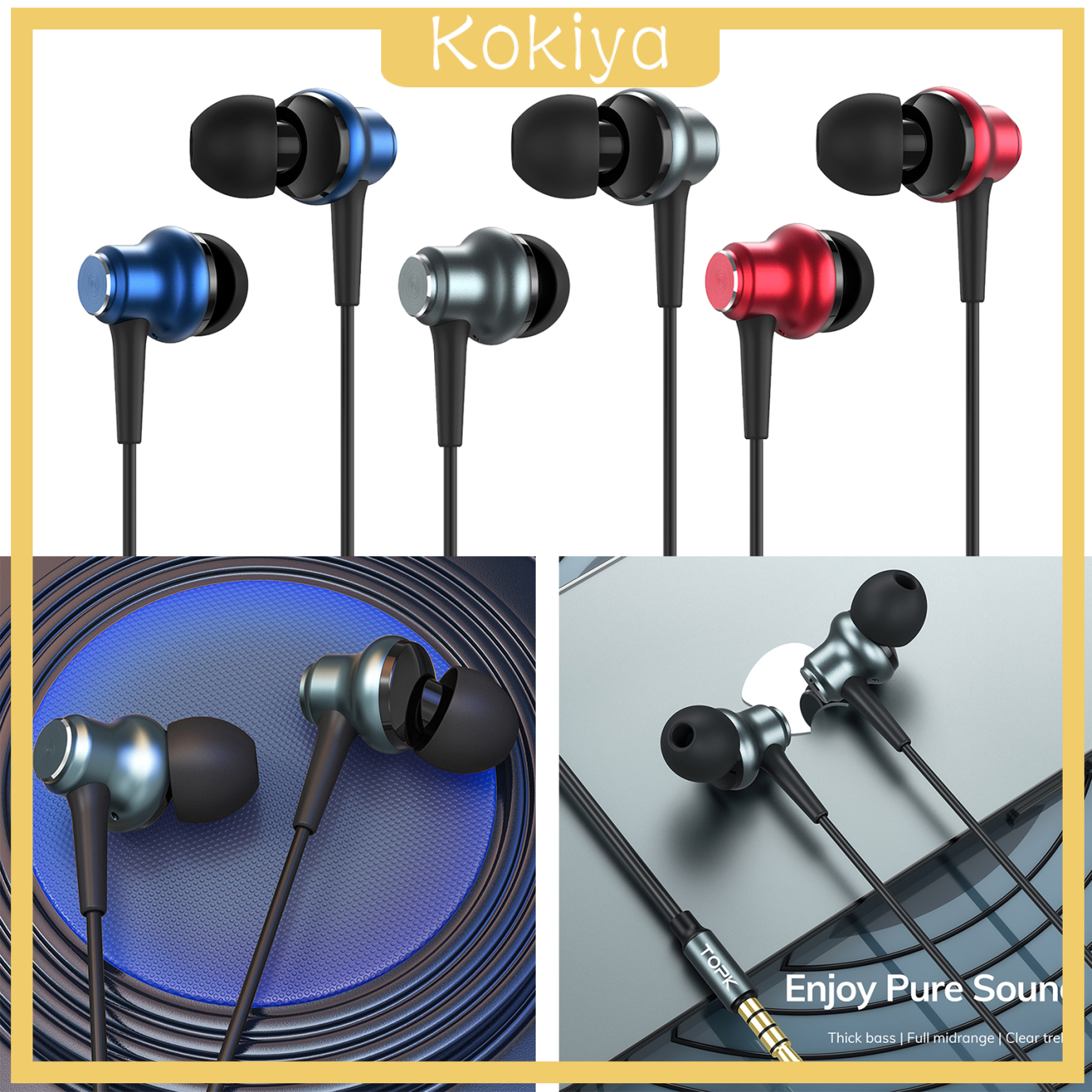 Tai Nghe Có Dây Cổng 3.5mm Kèm Mic Điều Chỉnh Âm Lượng 6 Se 5s 4 Pod