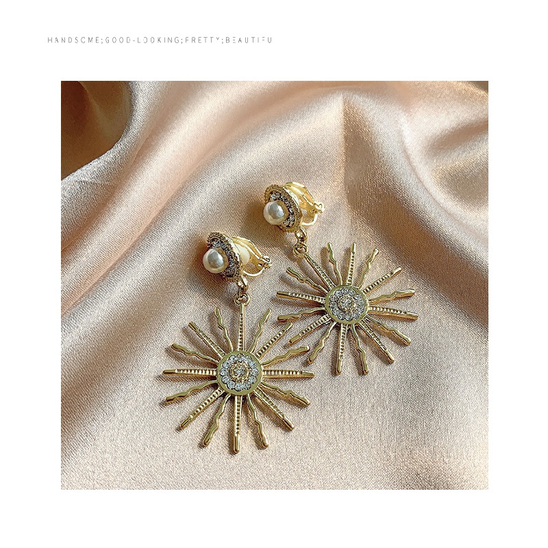 Bông Tai Kẹp Không Xỏ Lỗ Thiết Kế Đơn Giản Thanh Lịch Nhiều Kiểu Tùy Chọn