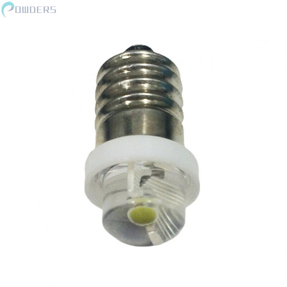 Bóng Đèn LED Ánh Sáng Trắng 3/4.5/6V 0.5W 6000K E10 2022 Thay Thế Chuyên Dụng Cho Đèn Pin