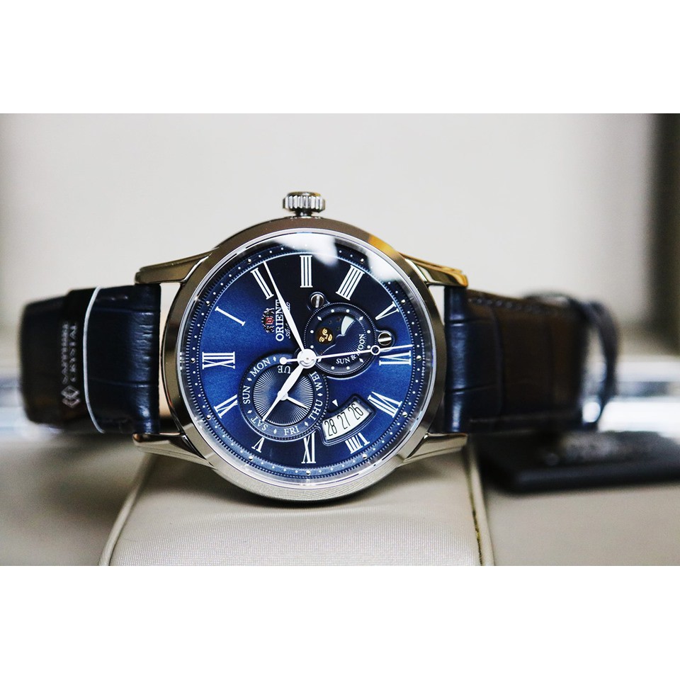 Đồng Hồ ORIENT SUN AND MOON GEN 3 BLUE SAK00005D0