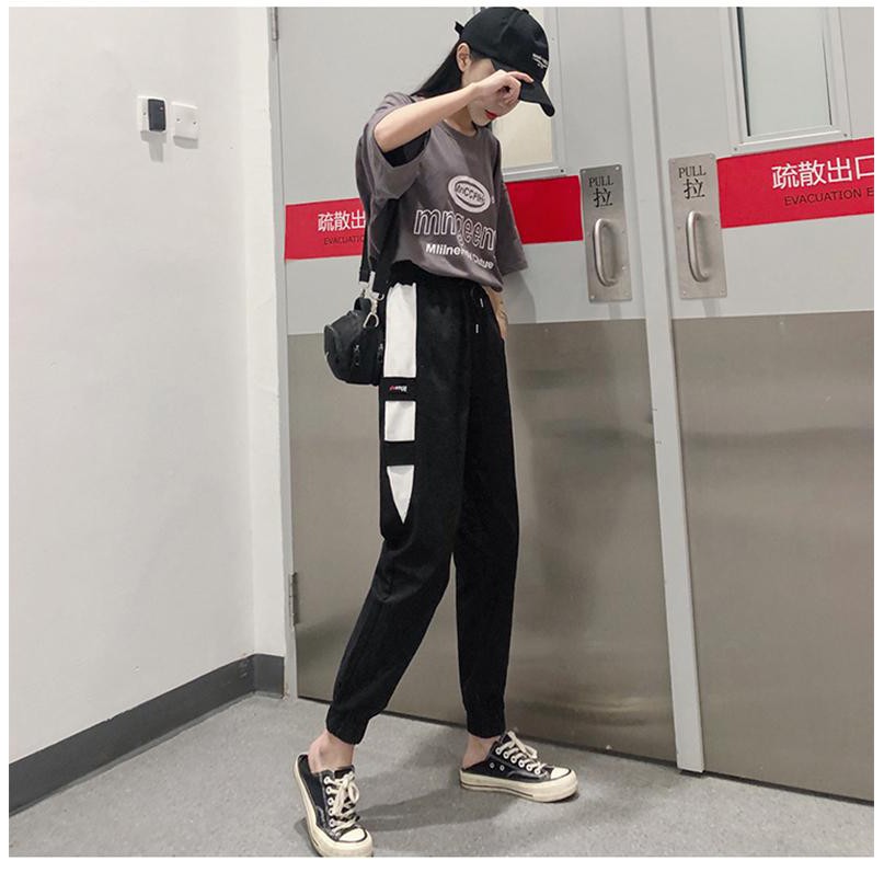 Quần jogger unisex phối viền chất liệu kaki siêu mềm CA009 | BigBuy360 - bigbuy360.vn