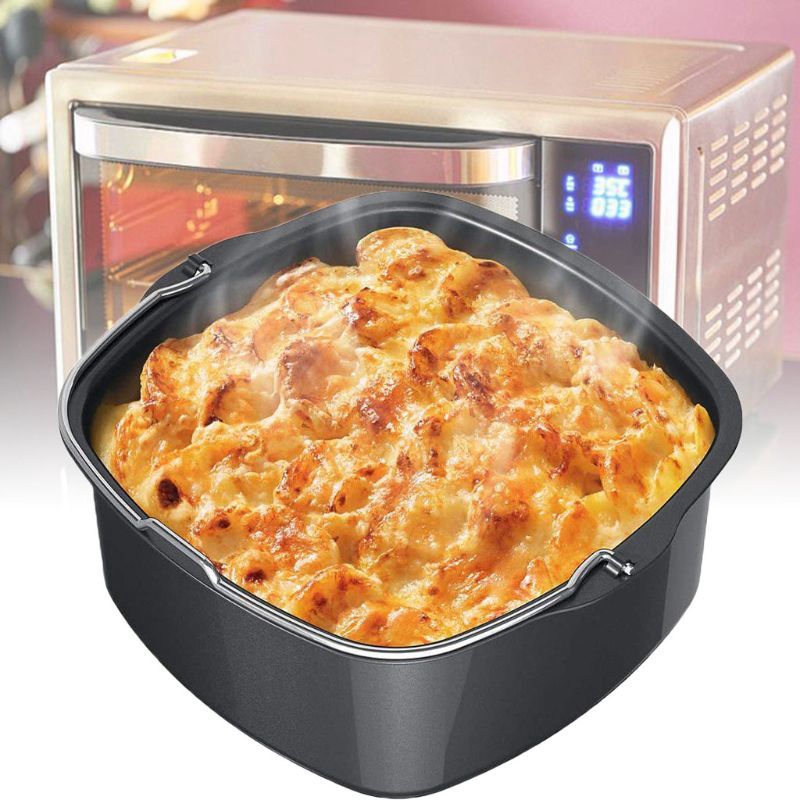 Khay Nướng Bánh Chống Dính Hình Vuông Tiện Lợi