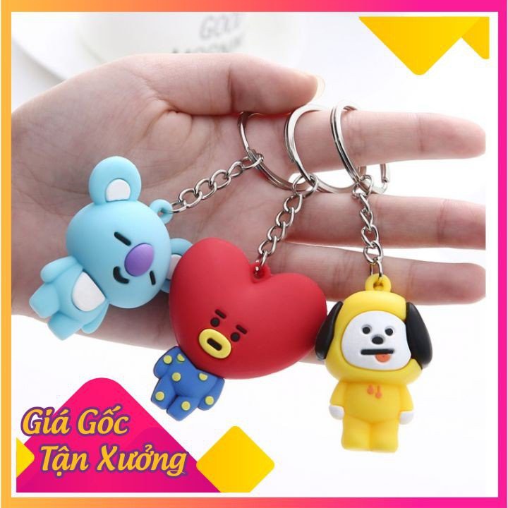 Móc chìa khóa 🍀 SALE 1K 🍀 Móc chìa khóa nhiều hình dễ thương cute , chọn màu ngẫu nhiên