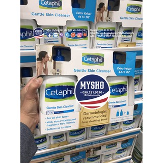 Sửa rửa mặt Cetaphil không bọt - chai 591mL và 118mL - USA Chính hãng
