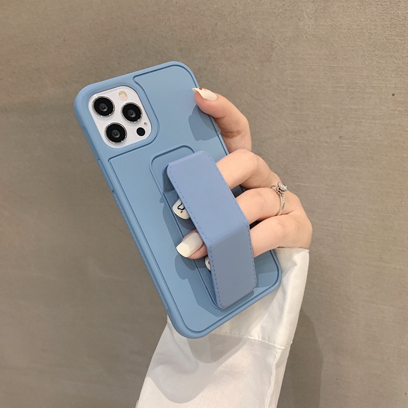 Thời Trang Ốp Điện Thoại Silicon Cứng Có Giá Đỡ Gấp Gọn Cho iphone 15 14 13 12 11 pro max 15 plus xs xr x 8 7 plus + se 2020