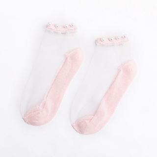 Vớ Lụa Xuyên Thấu Đính Ngọc Trai