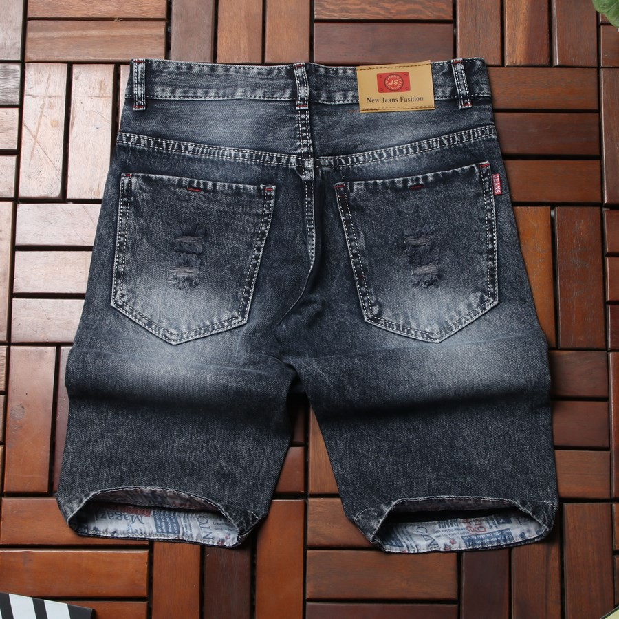 QUẦN Short Jean Nam cotton phong cách trẻ trung hiện đại thoáng mát QS03