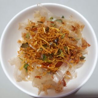 Bánh tráng trộn nhà làm