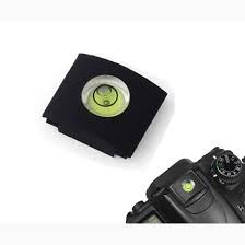 (CÓ SẴN) Nắp Che Chân Đèn Flash - Hotshoe Có Hạt Nước Cân Bằng Cho Máy Ảnh DSLR Miroless Fujifilm Sony Canon EOS M Nikon