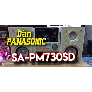 Dàn âm thanh panasonic sa-pm730sd-hàng bãi nội địa nhật sử dụng điện 100v