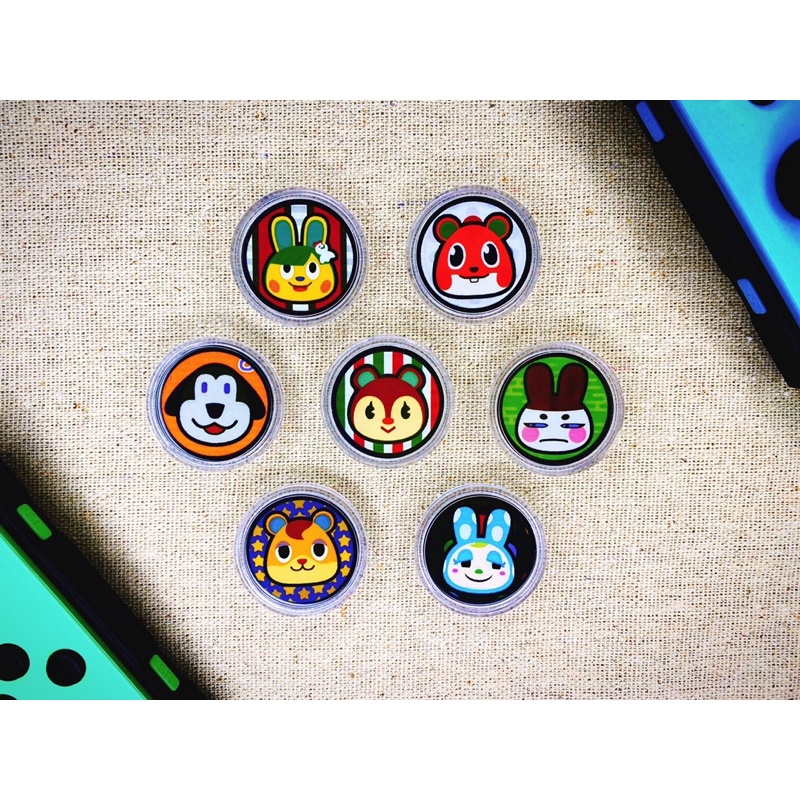 (SẴN HÀNG) Bộ xu AMIIBO dân làng game Animal Crossing trên hệ máy Nintendo Switch/Switch Lite