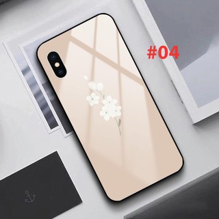 Ốp lưng kính Samsung Galaxy Note 8 Note 9 Note 10 Note 10 Plus in hình HOA