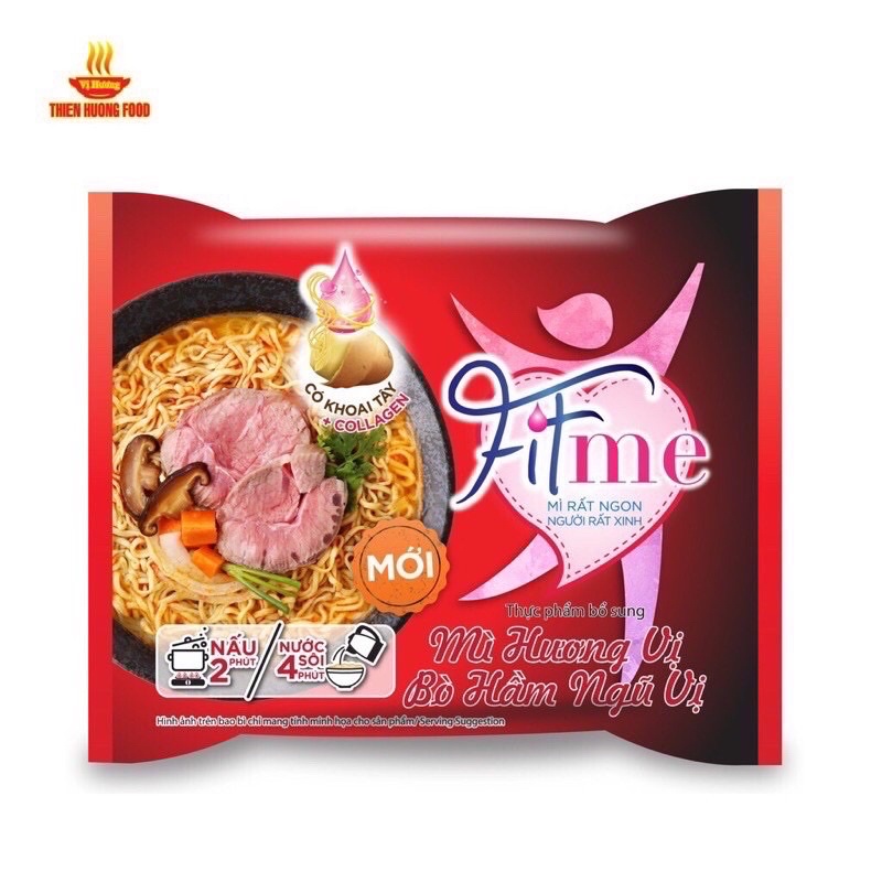 Mỳ tôm Fitme,Mỳ Tôm,Mỳ ăn liền