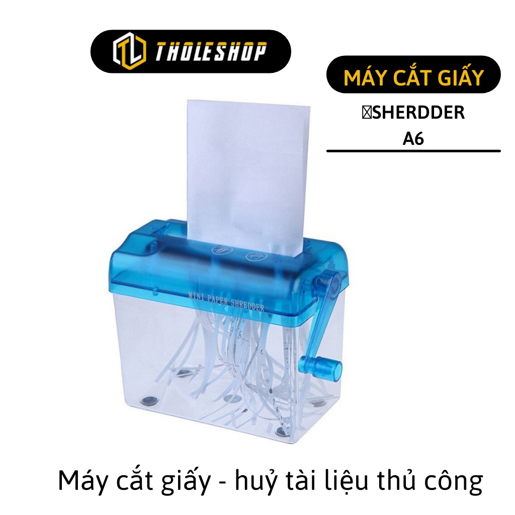 Máy huỷ tài liệu - Máy cắt giấy Shredder A4, A6, USB cắt tự động phù hợp cho văn phòng gia đình 4755