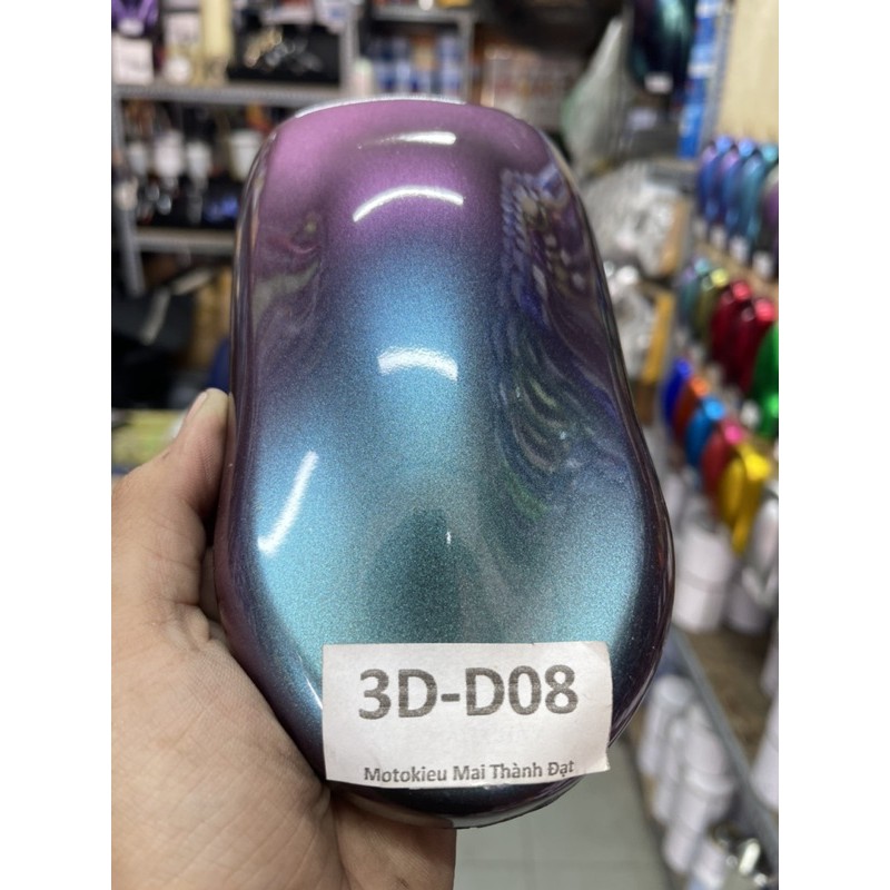 Màu Sơn 3D-4D Chuyển Đổi Góc Nhìn ( Sơn oto - xe máy ) đóng chai 100gam .MotokieuMaiThànhĐạt