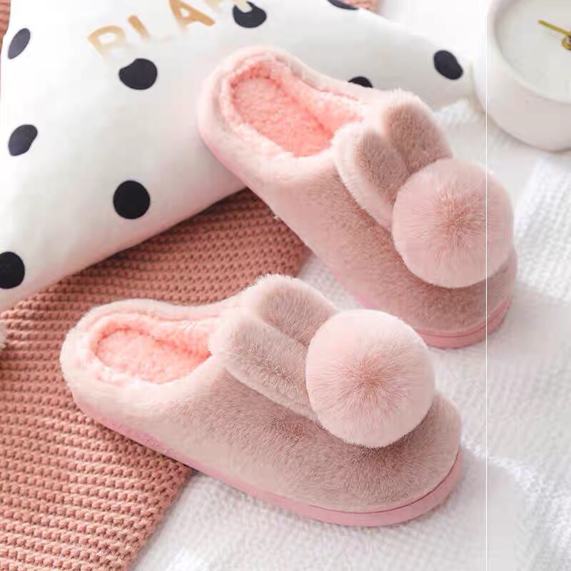 Hàng sẵn- Qccc- Dép bông đi trong nhà hình thú ngộ nghĩnh đáng yêu