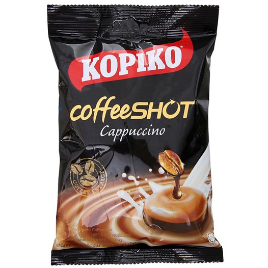 Kẹo Cà Phê Sữa Kopiko Cappuccino Nhập Khẩu Indonesia (Gói 150g)