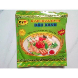 Combo 5 gói Bánh tráng bò bía đậu xanh cuốn chả giò.