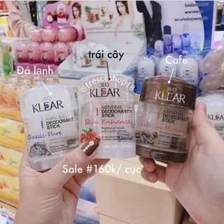 [Mã SKAMLTSM9 giảm 10% đơn 99K] 🌿🌿LĂN KHỬ MÙI ĐÁ KHOÁNG KLEAR
