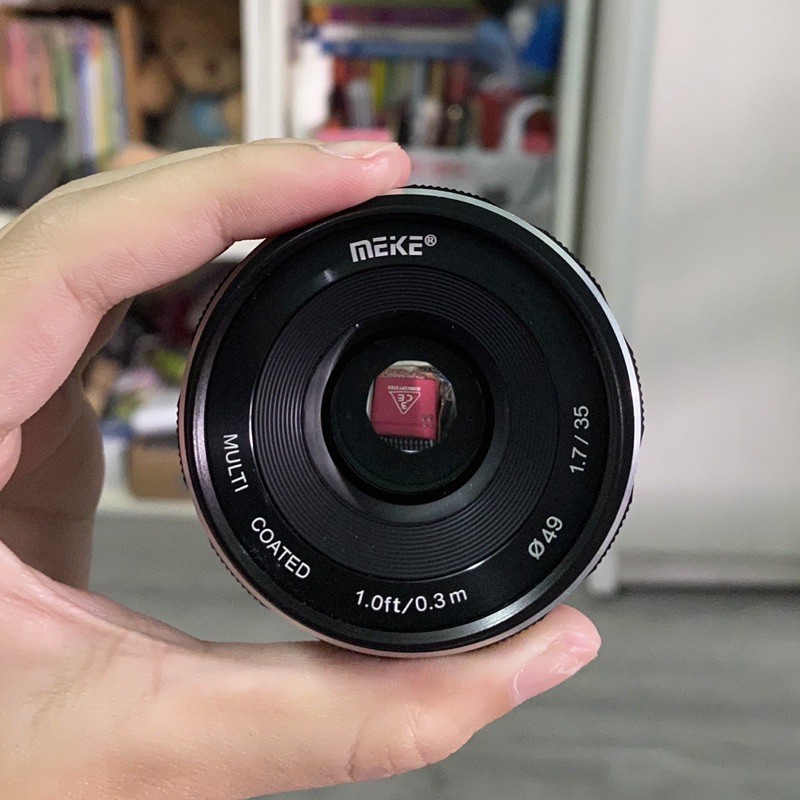 Ống kính Meike 35mm F1.7 cho Canon EOS M - New 98%