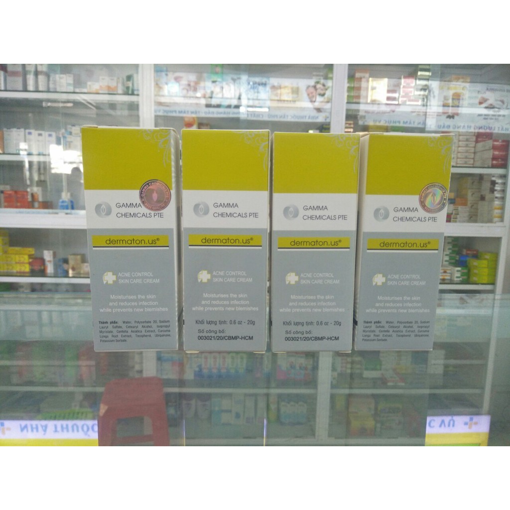 Kem Giảm Mụn DERMATON US 20gr