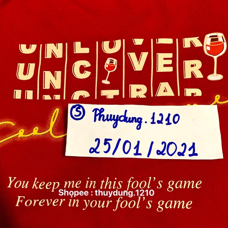 Jacket Đỏ UNCOVER - Sẵn hàng 🔥 | BigBuy360 - bigbuy360.vn