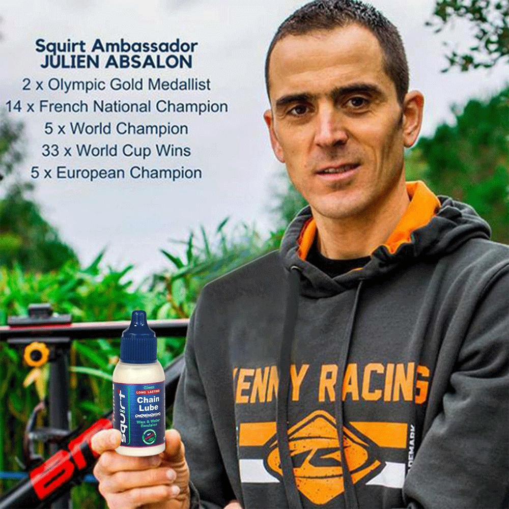 SQUIRT 120ML Xích xe đạp Dầu bảo dưỡng bằng sáp Đường MTB Xe đạp xích khô Dầu bánh răng Dầu bôi trơn Xích bánh đà Bánh đà Xe đạp