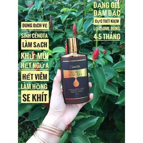 Dung dịch vệ sinh phụ nữ Cénota 150ml, dung dịch vệ sinh làm hồng mịn se khít vùng kín