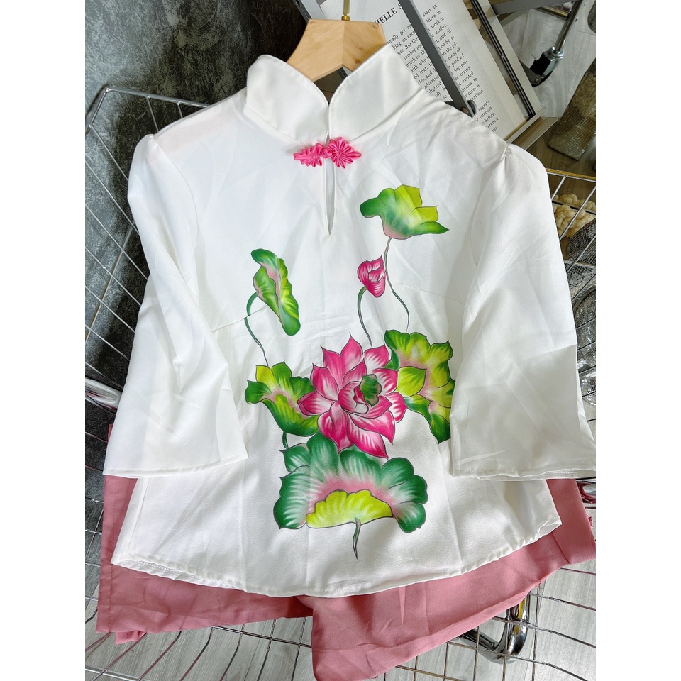 SET LAM ĐI CHÙA IN HOA SEN HÀNG QC CC