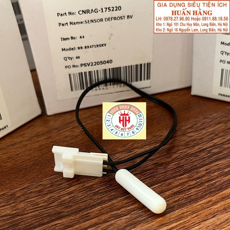 [Hàng chính hãng] Cảm biến xả băng DFC tủ lạnh Panasonic NR-BV280PSVN