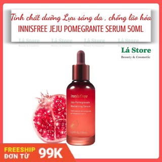 HÀNG CHUẨN - Tinh Chất dưỡng Lựu Đỏ ngăn ngừa lão hóa ,dưỡng sáng da Innisfree Jeju Pomegranate Revitalizing Serum 50ml