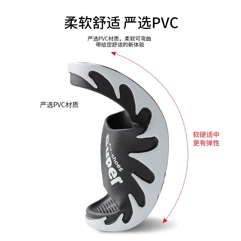 Dép nữ nam Sup Air cao su siêu êm chân mẫu mới(đen hoặc xanh)