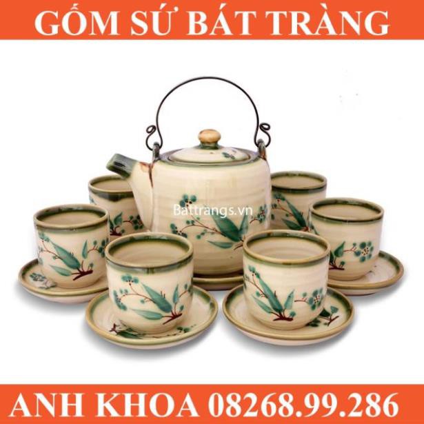 Ấm Chén Nghệ Nhân Tô Thanh Sơn Bát Tràng - Gốm sứ Bát Tràng Anh Khoa