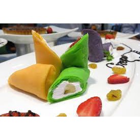 Bánh Crepe sầu riêng kem tươi
