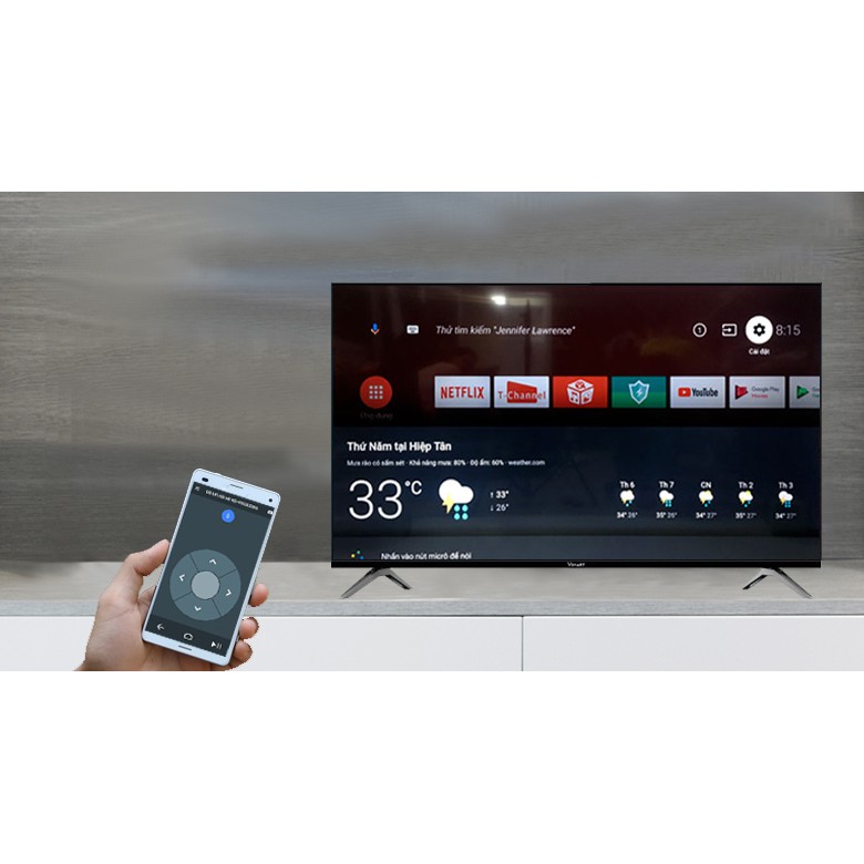 Smart Tivi 4K Vsmart 43 inch 43KD6600 - Hàng nội bộ - New nguyên Seal | BigBuy360 - bigbuy360.vn