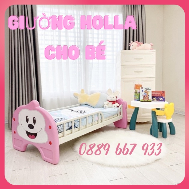 giường HOLLA cho bé . giường nhựa cho bé