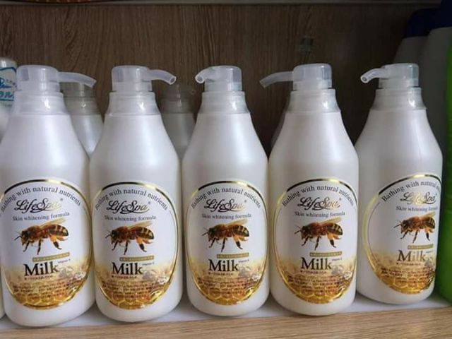 Sữa tắm dê lifespa milk thái lan