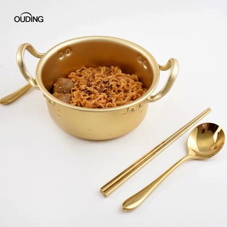 CÓ SẴN - Nồi nấu mỳ Ramen Hàn Quốc - Nồi nhôm vàng Hàn Quốc