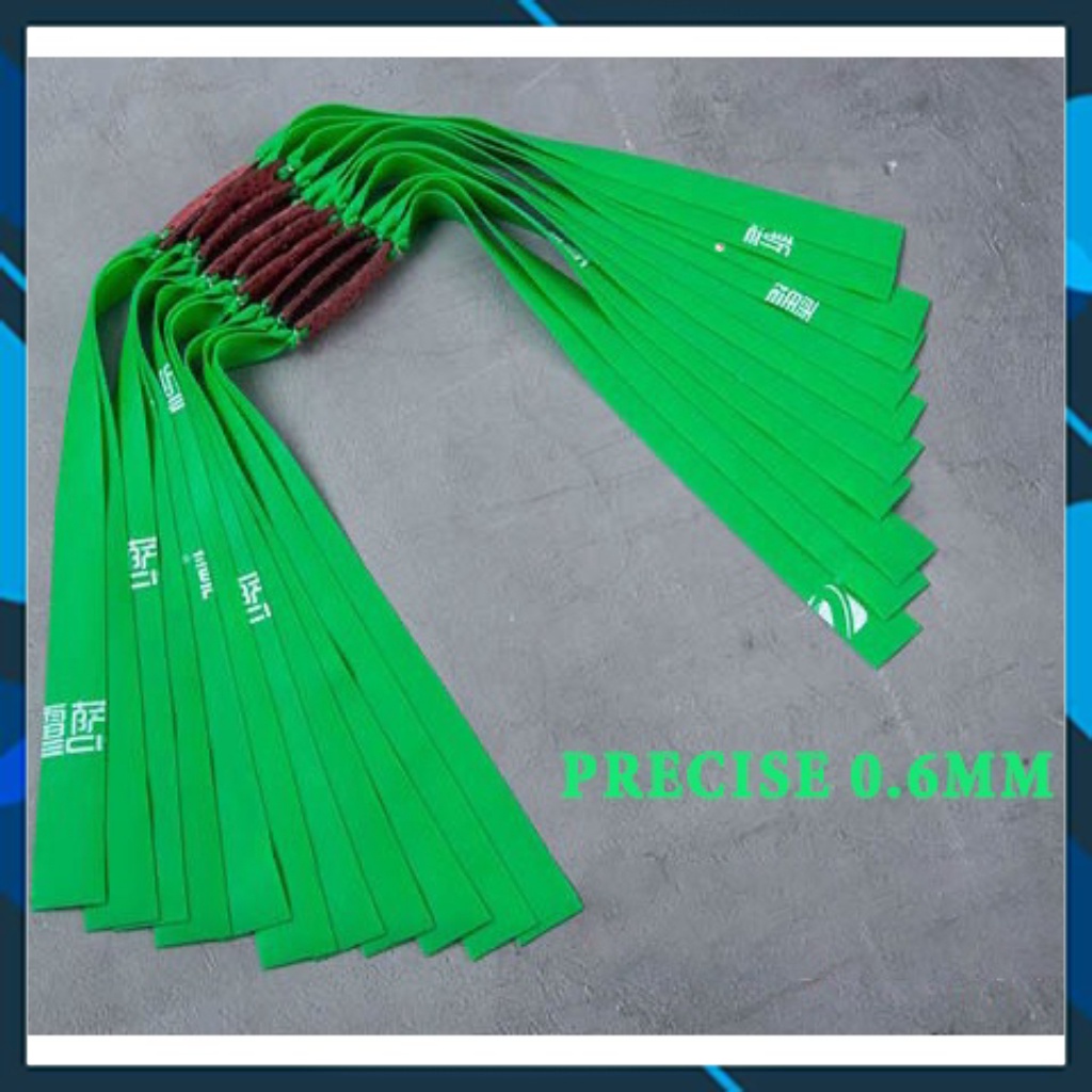 Dây ná cao su, thun ná chính hãng precise 0.5-0.55-0.65mm độ chính xác cao, siêu bền dùng đa dụng  - Ná Cao S