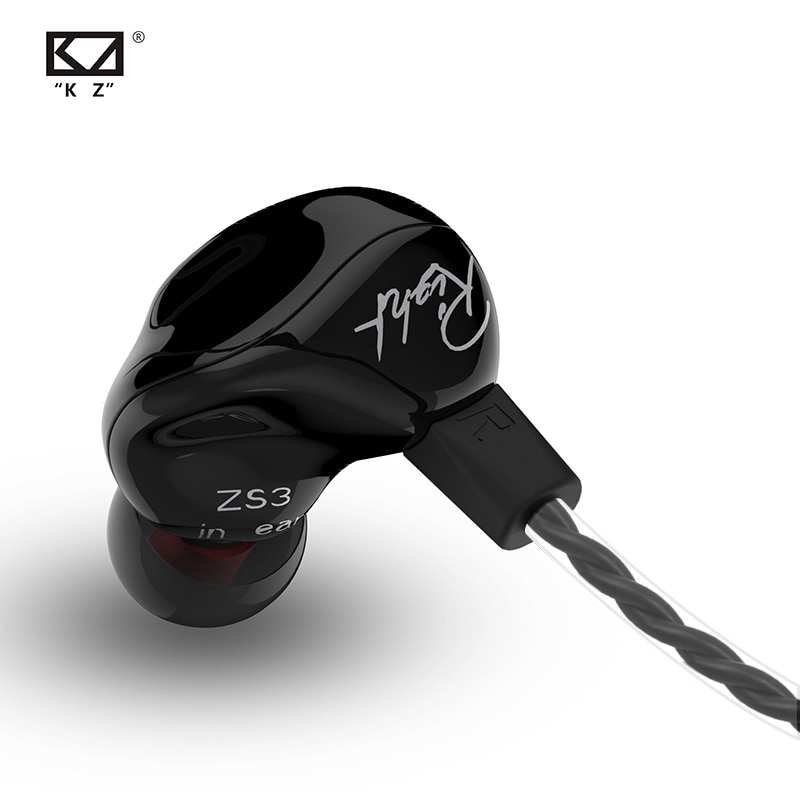 Tai nghe thể thao hifi nhét tai có dây cáp thu gọn KZ ZS3