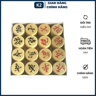 Cờ tướng bàn giấy, quân cờ gỗ cao cấp giá rẻ
