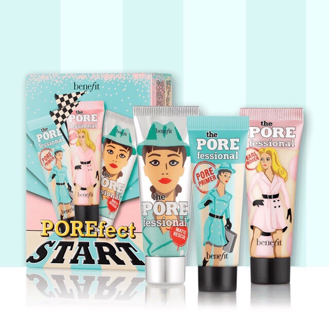 💖 Set Kem lót Benefit Meet The POREfessional mini 💖