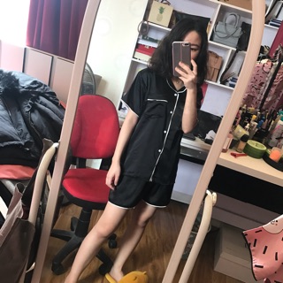 Lụa cộc hè- đen trơn SALE SỐC 80k