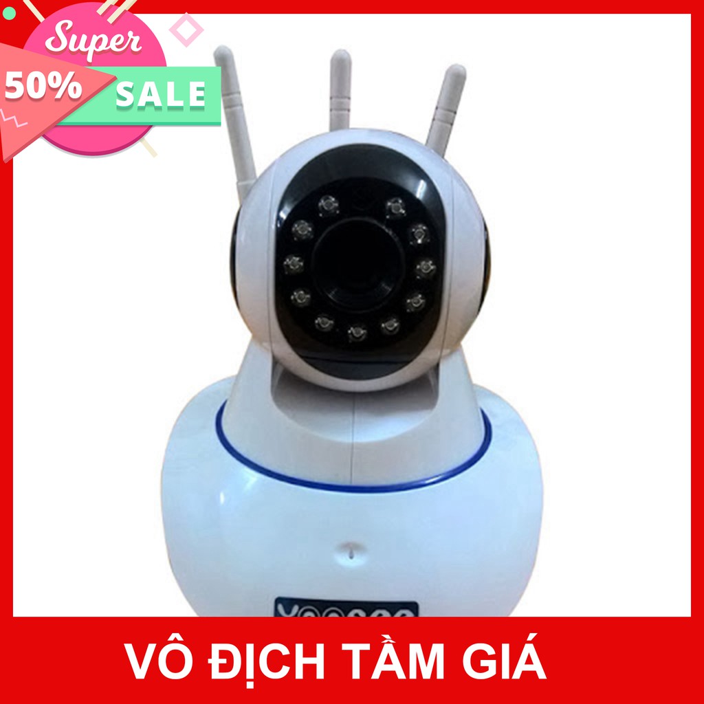 Camera yoosee 3 Râu mắt 1.0 - Dùng phần mềm yoosee - Bảo hành 12 tháng